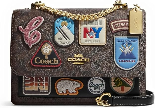 coach 蔻驰 klare系列 斜挎单肩皮革手提包